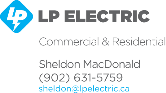LP Electric – Commercial & Resedential – Sheldon MacDonald – (902) 631-5759